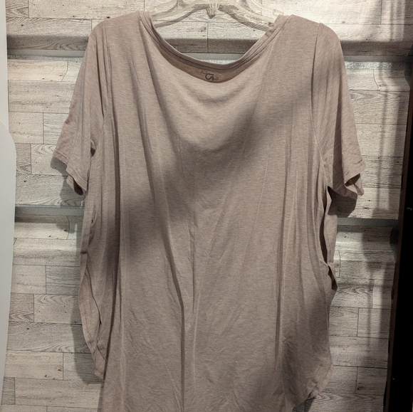 GAP Women's Short Sleeve Tan Tee Size Xl - Picture 6 of 6